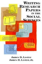 Tapa de Writing research papers in the social sciences