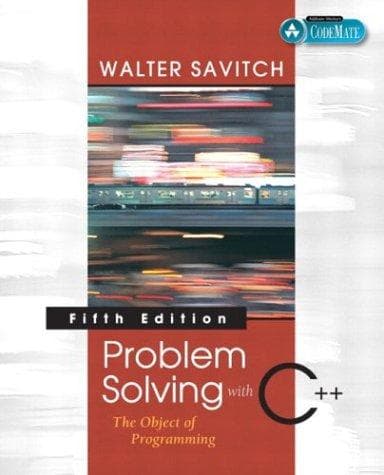 Tapa de Problem solving with C++