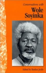 Tapa de Conversations with Wole Soyinka (Literary Conversations)
