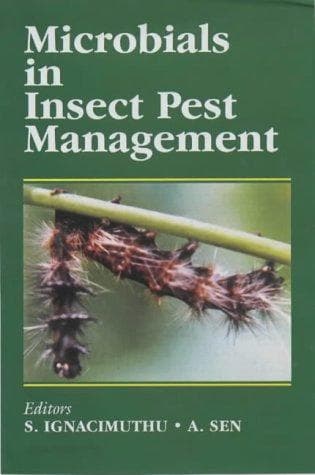 Tapa de Microbials in insect pest management