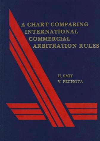 Tapa de A chart comparing international commercial arbitration rules