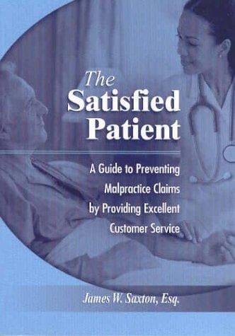 Tapa de The satisfied patient
