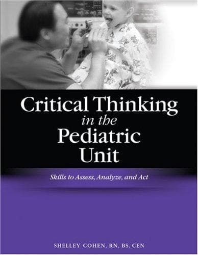 Tapa de Critical Thinking in the Pediatric Unit