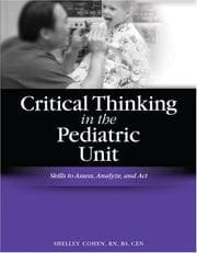 Tapa de Critical Thinking in the Pediatric Unit