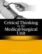 Tapa de Critical Thinking in the Medical-surgical Unit