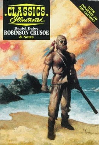 Tapa de Robinson Crusoe (Classics Illustrated)