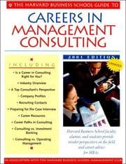 Tapa de Harvard Business School Guide to Careers in Management Consulting
