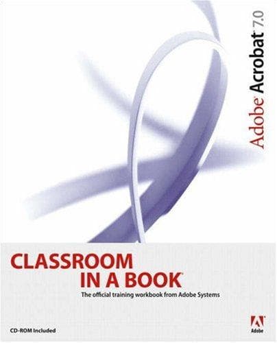 Tapa de Adobe Acrobat 7.0 Classroom in a Book