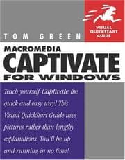Tapa de Macromedia Captivate for Windows