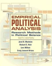 Tapa de Empirical Political Analysis