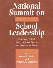 Tapa de National Summit on School Leadership