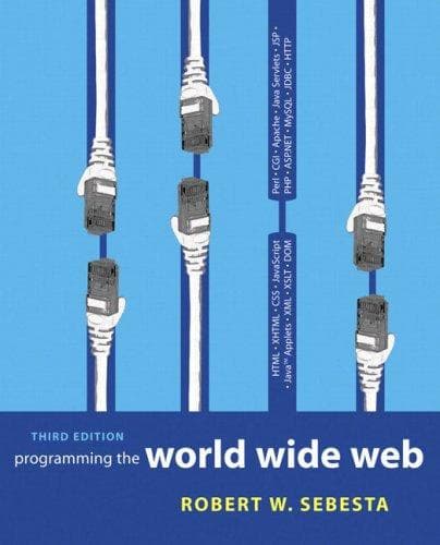 Tapa de Programming the World Wide Web