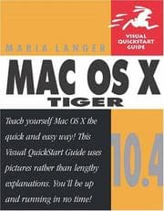 Tapa de Mac OS X 10.4 tiger