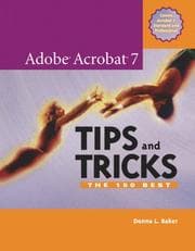 Tapa de Adobe Acrobat 7 Tips and Tricks