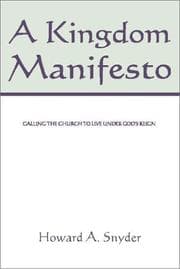 Tapa de A Kingdom Manifesto