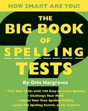 Tapa de The Big Book of Spelling Tests
