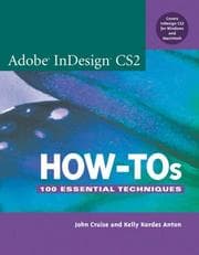 Tapa de Adobe InDesign CS2 how-tos