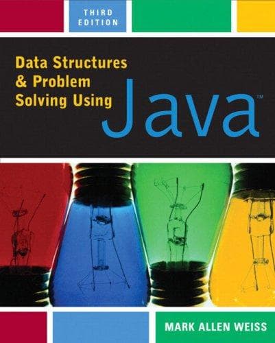 Tapa de Data structures & problem solving using Java