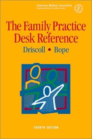 Tapa de The family practice desk reference