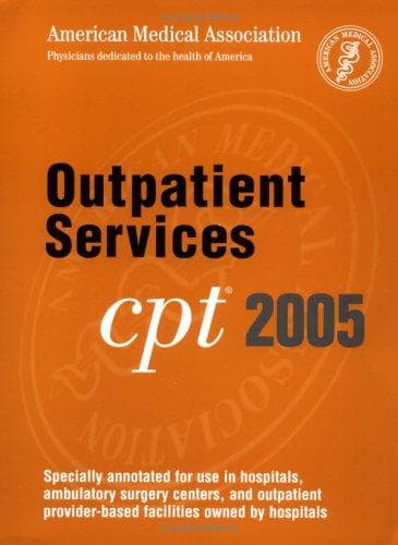 Tapa de CPT 2005 Outpatient Services