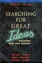 Tapa de Searching for great ideas