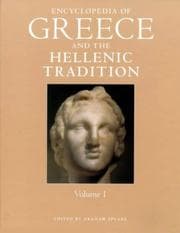 Tapa de Encyclopedia of Greece and the Hellenic tradition