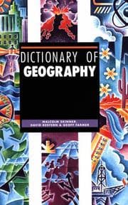 Tapa de Dictionary of Geography