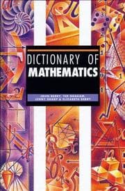 Tapa de Dictionary of Mathematics