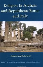 Tapa de Religion in archaic and republican Rome and Italy