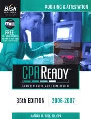 Tapa de Auditing & Attestation (Bisk CPA Ready Comprehensive Exam Review)