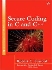 Tapa de Secure coding in C and C++