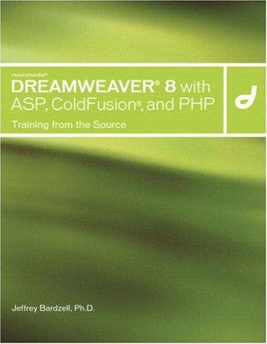 Tapa de Macromedia Dreamweaver 8 with ASP, ColdFusion, and PHP