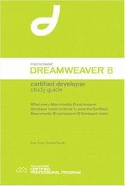 Tapa de Macromedia Dreamweaver 8 Certified Developer Study Guide
