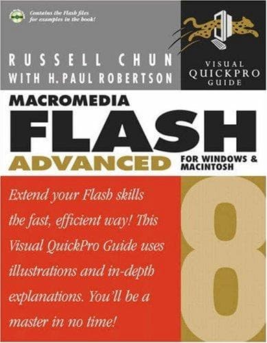 Tapa de Macromedia Flash 8 Advanced for Windows and Macintosh