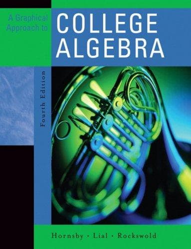 Tapa de A graphical approach to college algebra