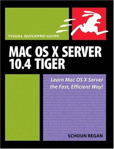 Tapa de Mac OS X Server 10.4 Tiger