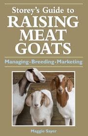 Tapa de Storey's Guide to Raising Meat Goats (Storey's Guides to Raising)