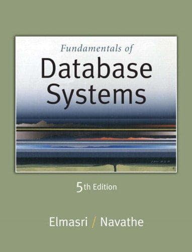 Tapa de Fundamentals of Database Systems (5th Edition)