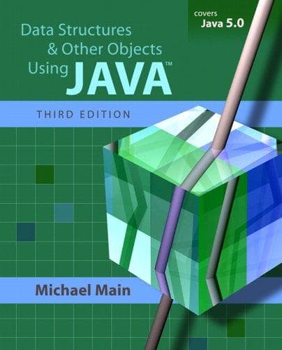Tapa de Data structures and other objects using Java