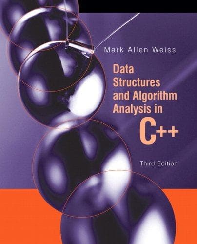 Tapa de Data structures and algorithm analysis in C
