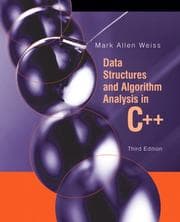 Tapa de Data structures and algorithm analysis in C