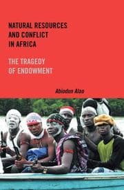 Tapa de Natural resources and conflict in Africa