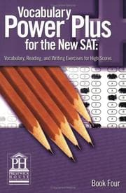 Tapa de Vocabulary Power Plus for the SAT, Book 4