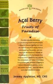 Tapa de Acai Berry