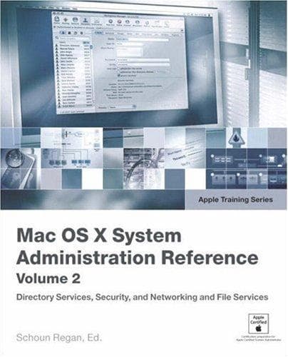 Tapa de Mac OS X system administration reference