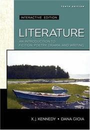 Tapa de Literature: An Introduction to Fiction, Poetry, and Drama
