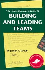 Tapa de The agile manager's guide to building and leading teams