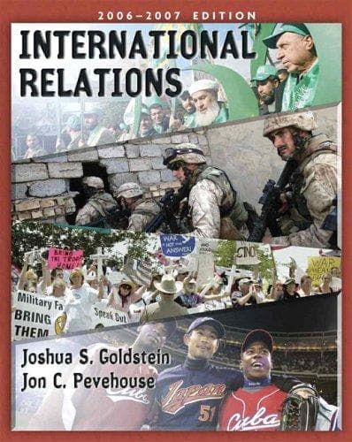 Tapa de International Relations, 2008-2009