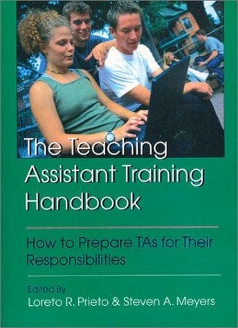 Tapa de The Teaching Assistant Training Handbook