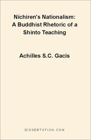 Tapa de Nichiren's Nationalism